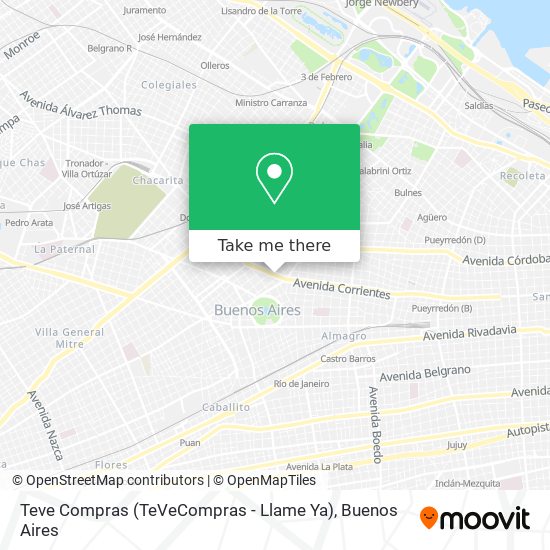 Teve Compras (TeVeCompras - Llame Ya) map