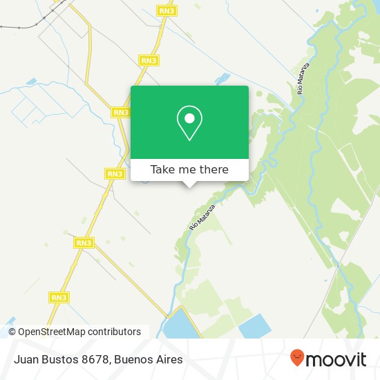 Mapa de Juan Bustos 8678