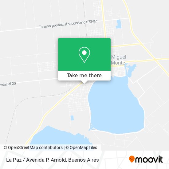 La Paz / Avenida P. Arnold map
