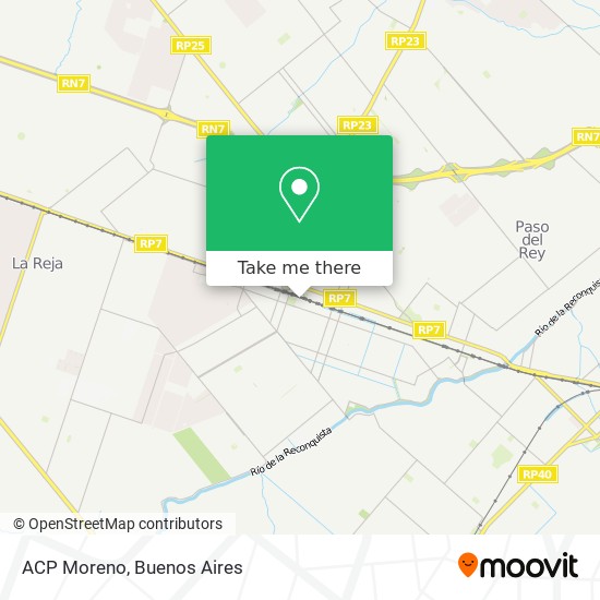Mapa de ACP Moreno