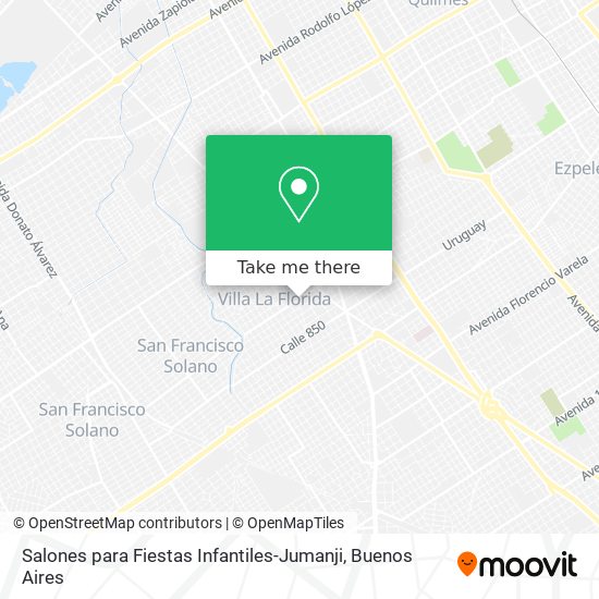 Salones para Fiestas Infantiles-Jumanji map