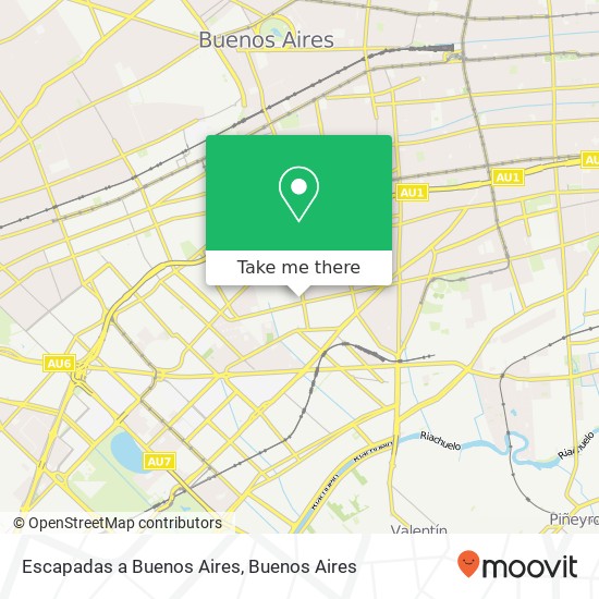 Escapadas a Buenos Aires map