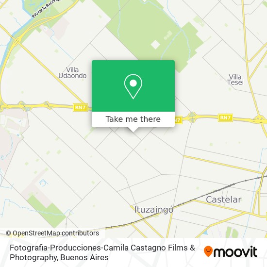 Fotografia-Producciones-Camila Castagno Films & Photography map