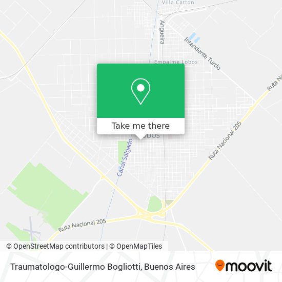 Traumatologo-Guillermo Bogliotti map