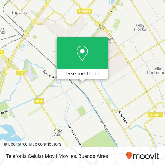 Telefonia Celular Movil-Moviles map