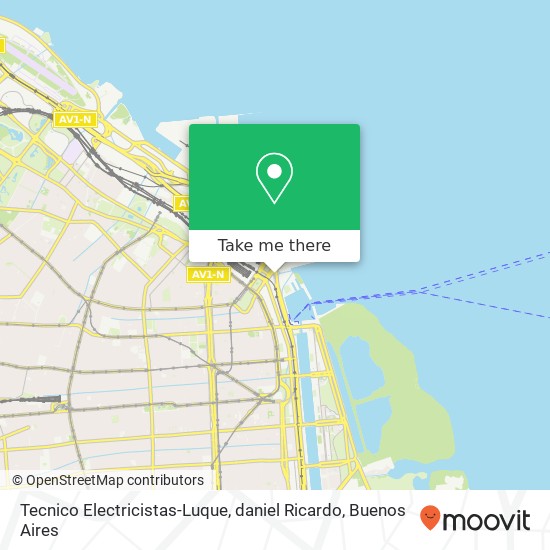 Tecnico Electricistas-Luque, daniel Ricardo map