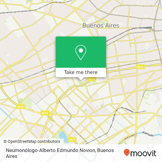 Mapa de Neumonólogo-Alberto Edmundo Novion