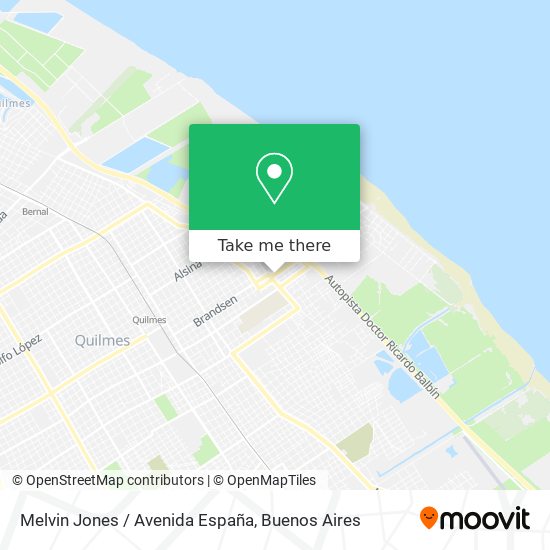 Melvin Jones / Avenida España map