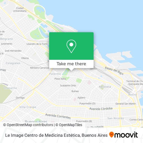 Le Image Centro de Medicina Estética map