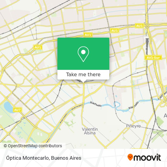 Óptica Montecarlo map