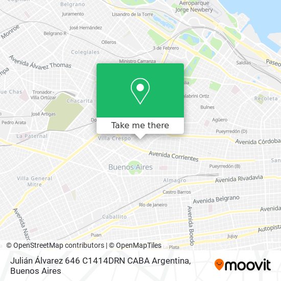 Julián Álvarez 646  C1414DRN CABA  Argentina map