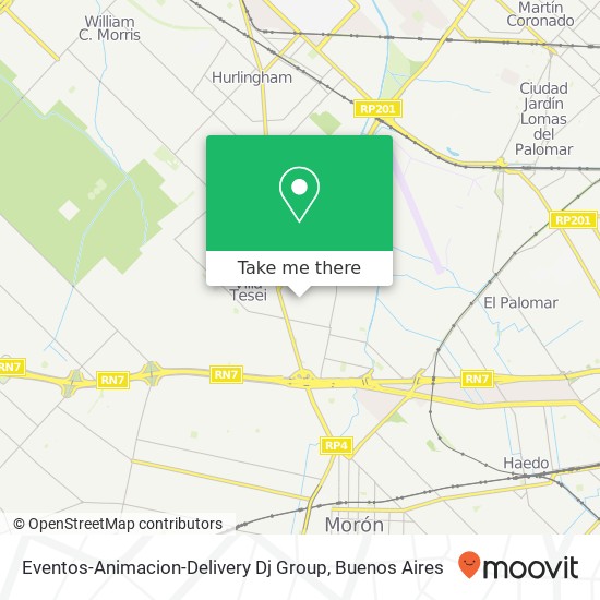 Mapa de Eventos-Animacion-Delivery Dj Group