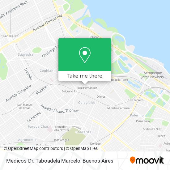 Mapa de Medicos-Dr. Taboadela Marcelo