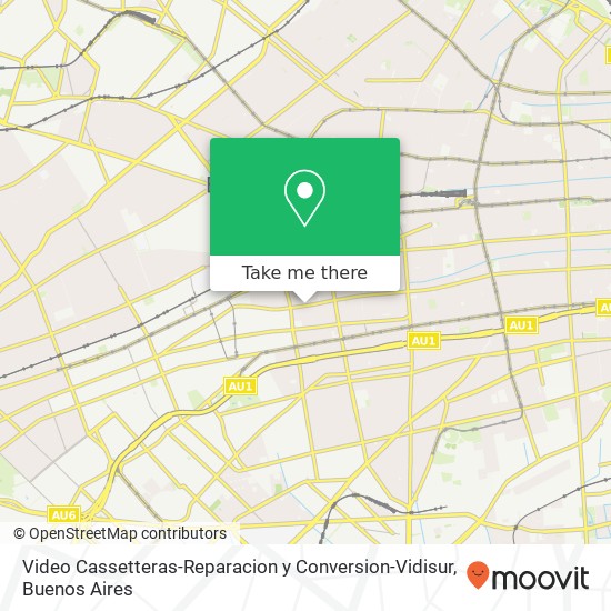 Video Cassetteras-Reparacion y Conversion-Vidisur map