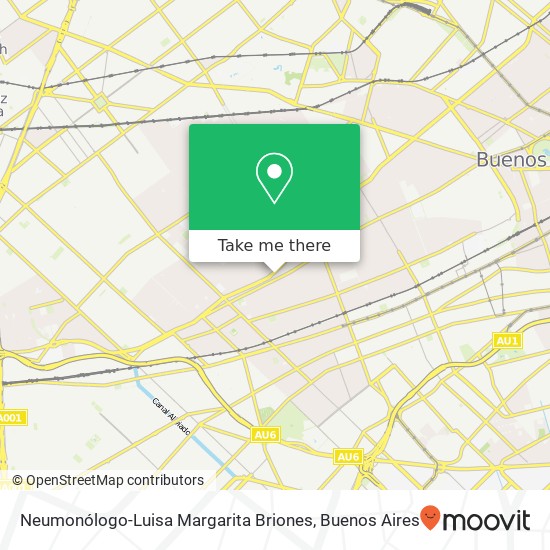 Neumonólogo-Luisa Margarita Briones map