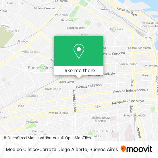 Mapa de Medico Clinico-Carroza Diego Alberto