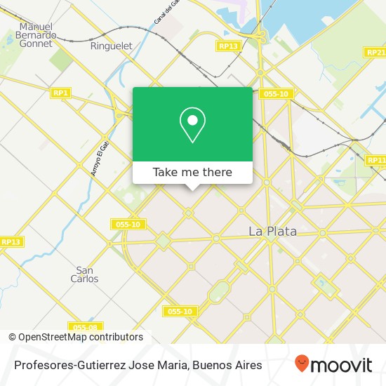 Profesores-Gutierrez Jose Maria map