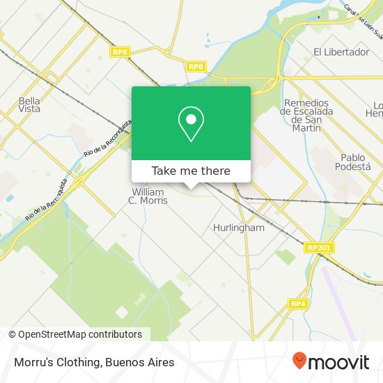 Morru's Clothing map
