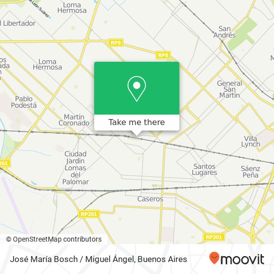 José María Bosch / Miguel Ángel map