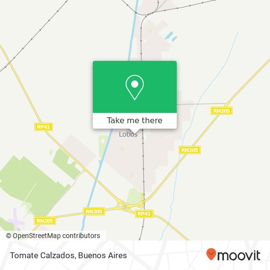 Mapa de Tomate Calzados