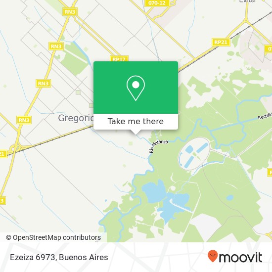 Ezeiza 6973 map