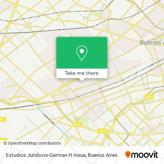 Estudios Juridicos-German H Insua map