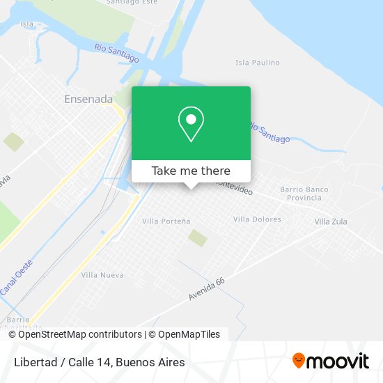 Libertad / Calle 14 map