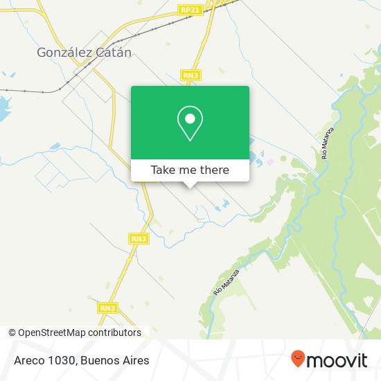 Areco 1030 map