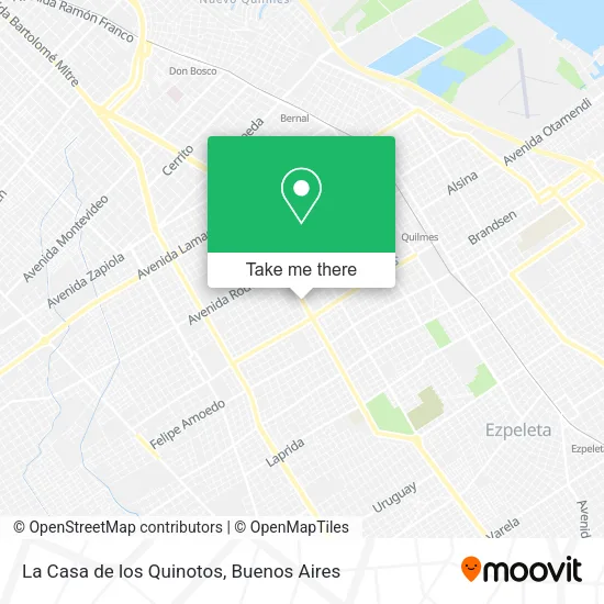 Mapa de La Casa de los Quinotos