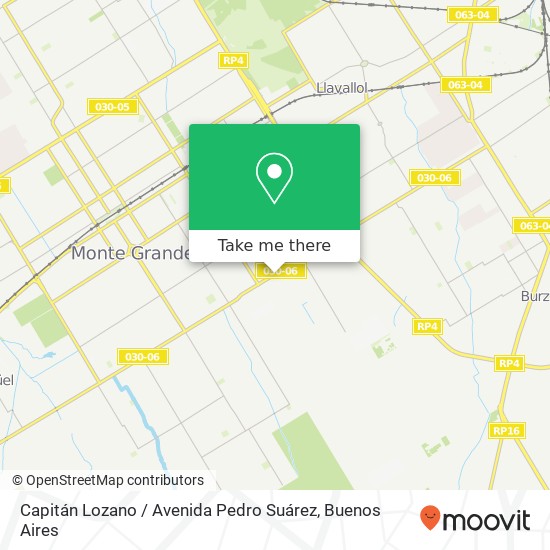 Capitán Lozano / Avenida Pedro Suárez map