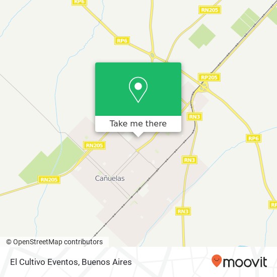 El Cultivo Eventos map