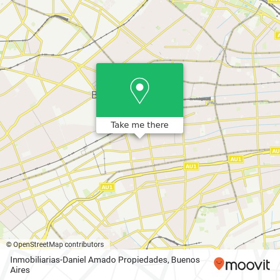 Mapa de Inmobiliarias-Daniel Amado Propiedades