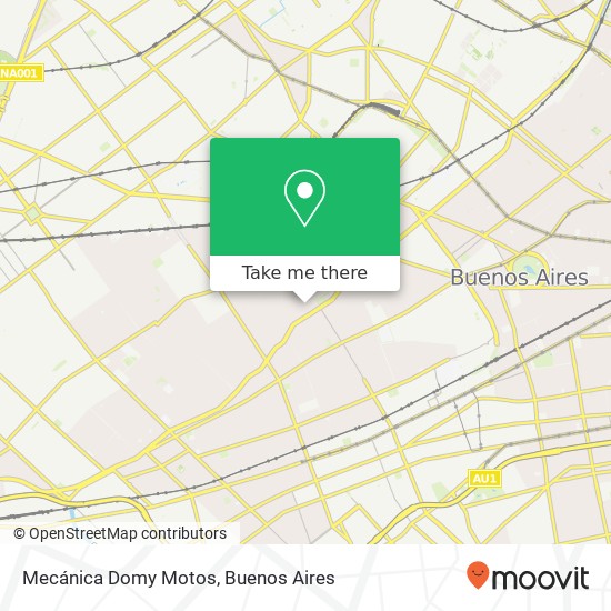 Mecánica Domy Motos map