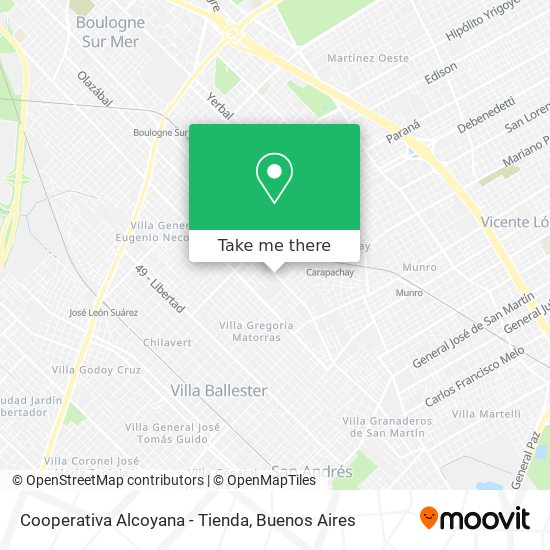 Cooperativa Alcoyana - Tienda map