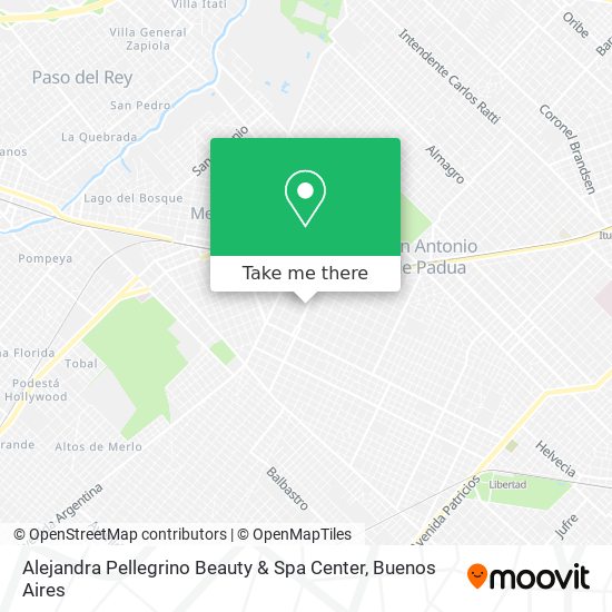 Alejandra Pellegrino Beauty & Spa Center map