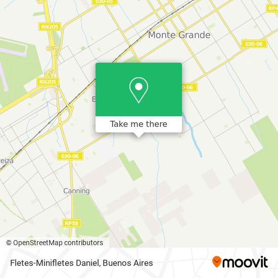 Fletes-Minifletes Daniel map