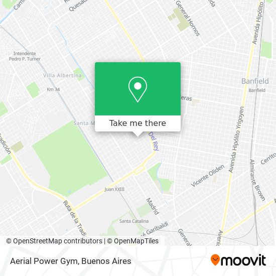 Aerial Power Gym map