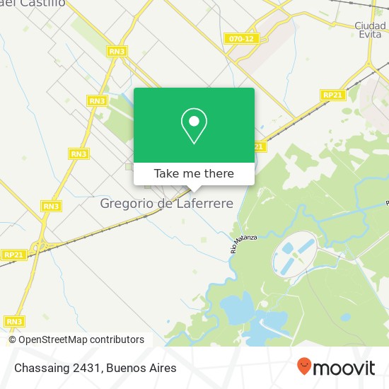 Mapa de Chassaing 2431