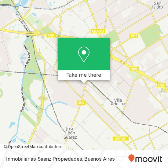 Inmobiliarias-Saenz Propiedades map