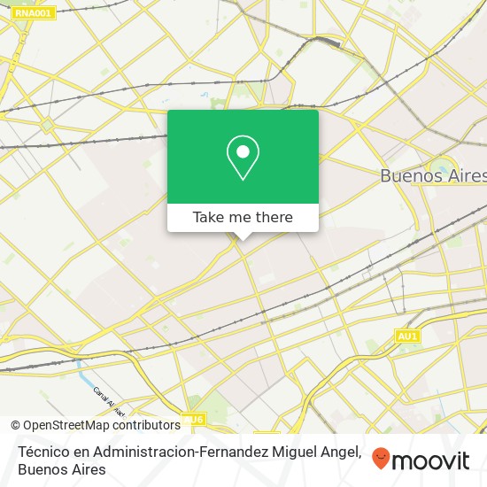 Mapa de Técnico en Administracion-Fernandez Miguel Angel