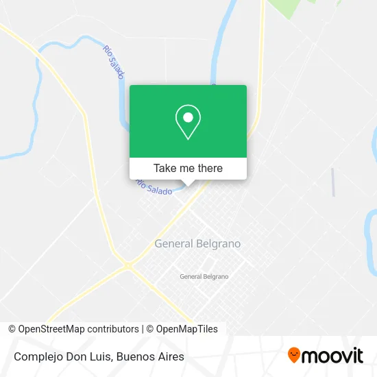 Mapa de Complejo Don Luis