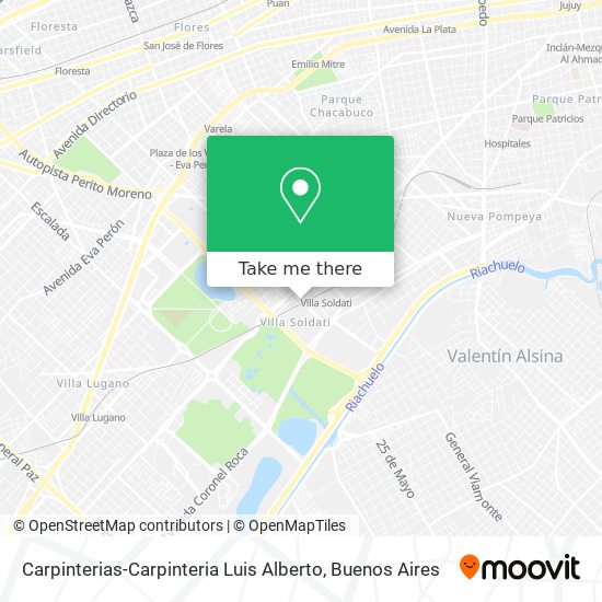 Carpinterias-Carpinteria Luis Alberto map