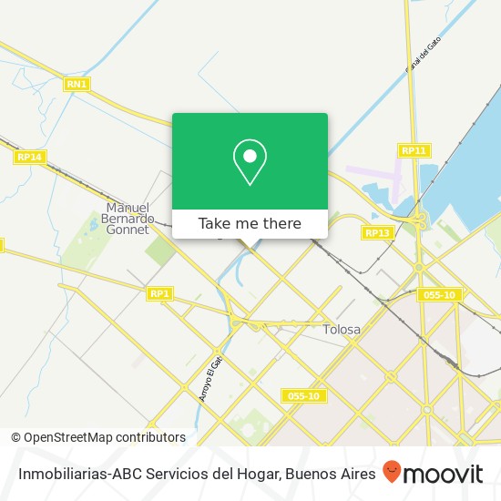 Inmobiliarias-ABC Servicios del Hogar map