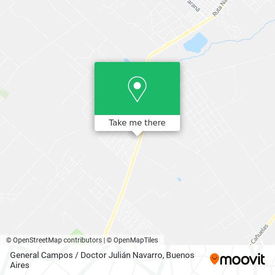 General Campos / Doctor Julián Navarro map