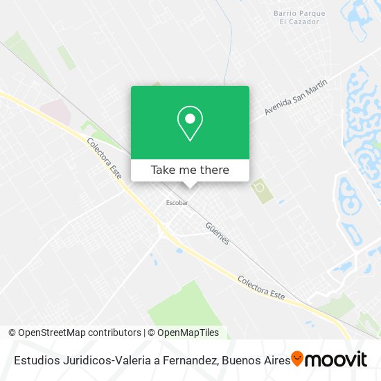 Estudios Juridicos-Valeria a Fernandez map