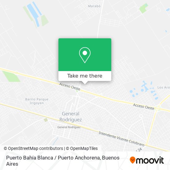 Puerto Bahía Blanca / Puerto Anchorena map