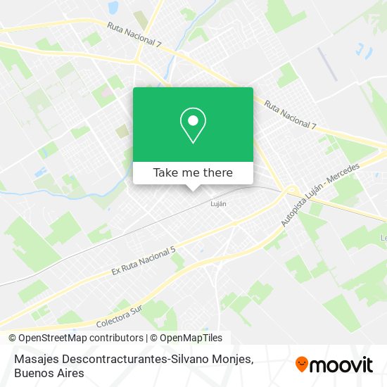 Masajes Descontracturantes-Silvano Monjes map