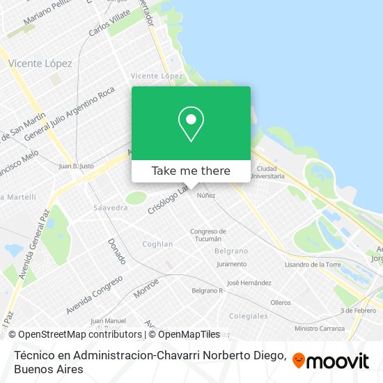 Técnico en Administracion-Chavarri Norberto Diego map