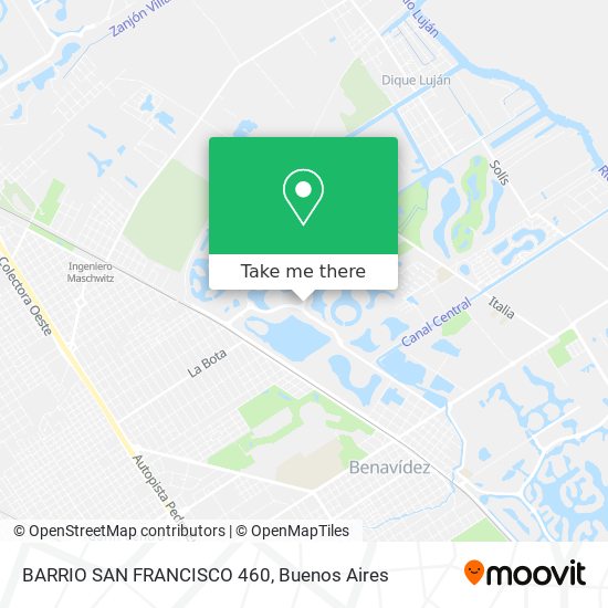 BARRIO SAN FRANCISCO 460 map