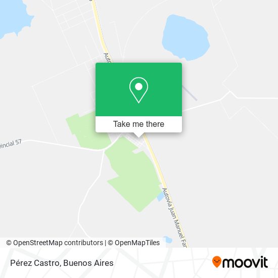 Pérez Castro map